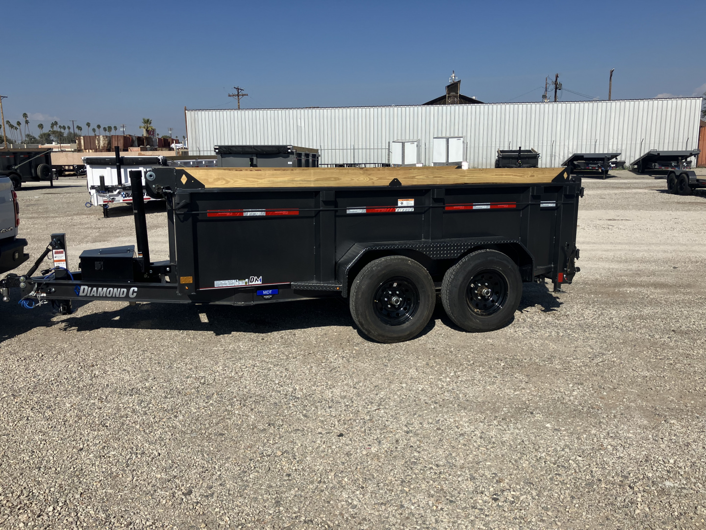 New 2026 Diamond C Trailers MDT 206 12X77X32 Dump Trailer