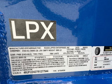 New 2024 Diamond C Trailers LPX208-GN Equipment Trailer