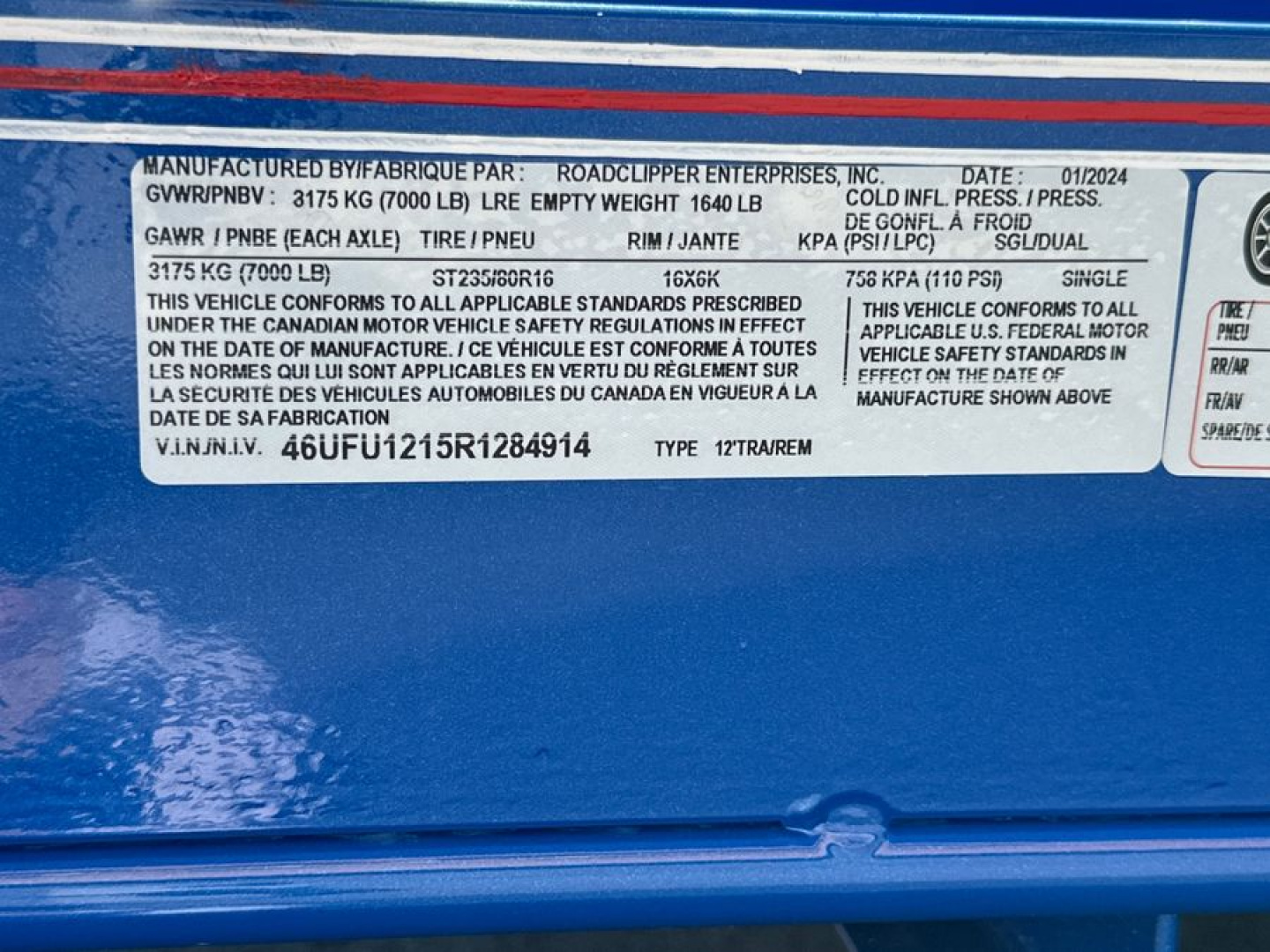 New 2024 Diamond C Trailers DSA107 Equipment Trailer