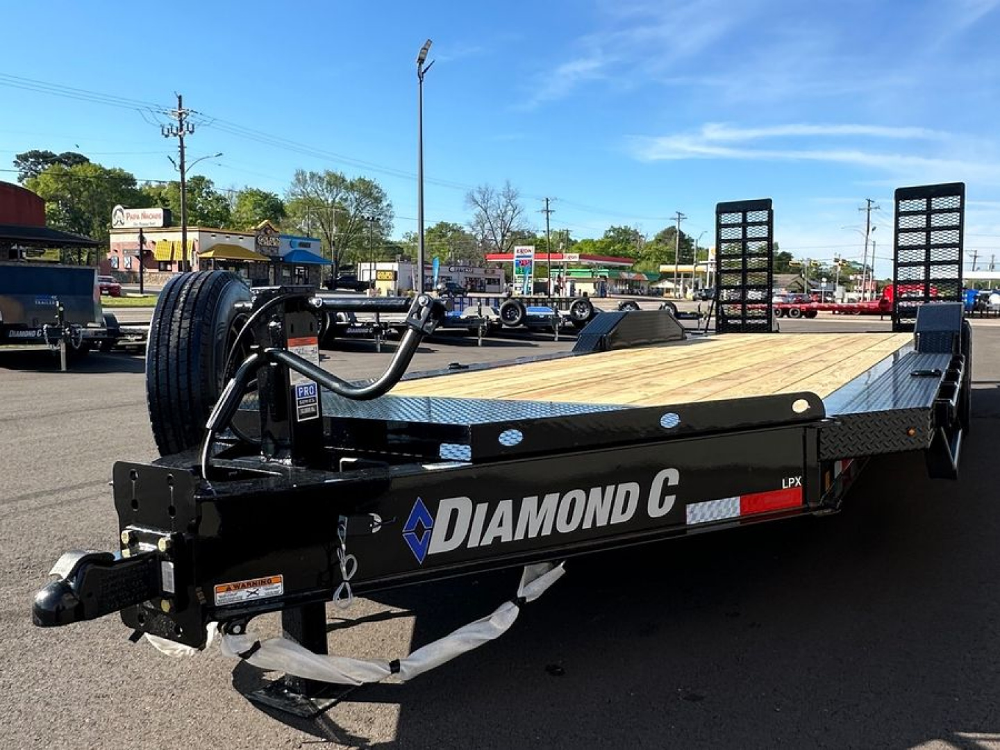 New 2024 Diamond C Trailers LPX208 Equipment Trailer
