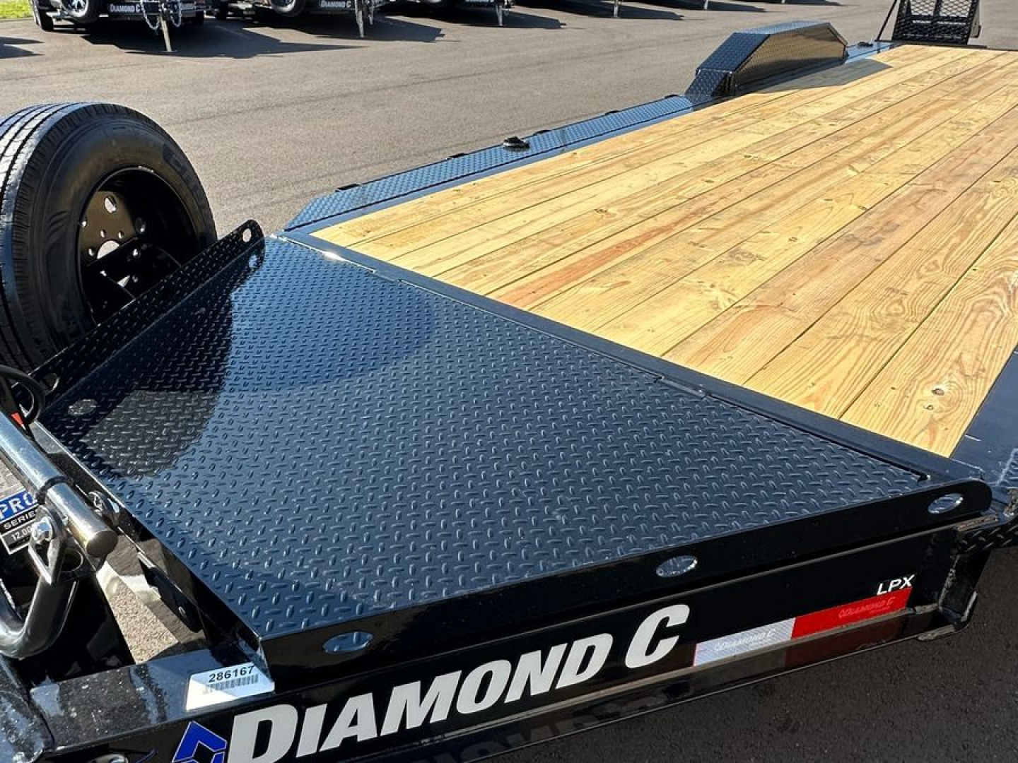New 2024 Diamond C Trailers LPX208 Equipment Trailer
