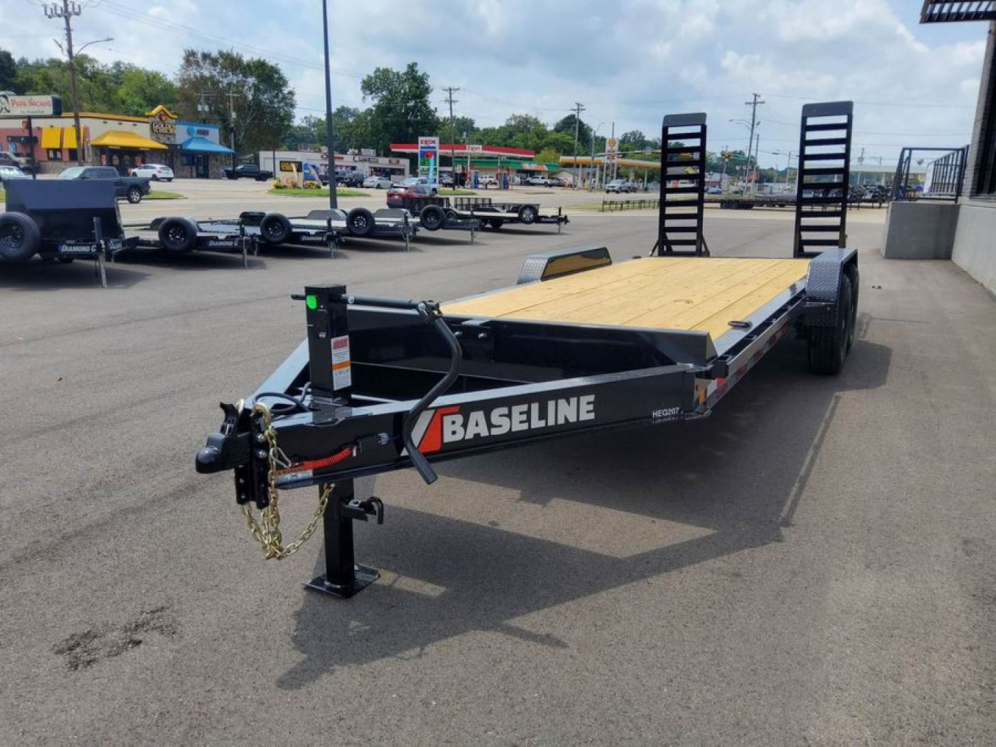 New 2025 Baseline HEQ207 Equipment Trailer