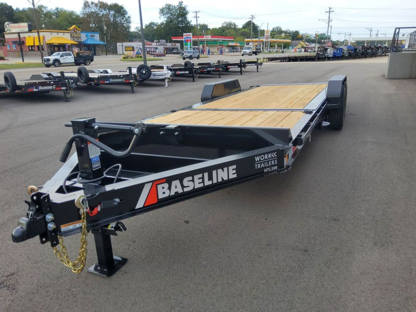 New 2025 Baseline HTL208 Equipment Trailer