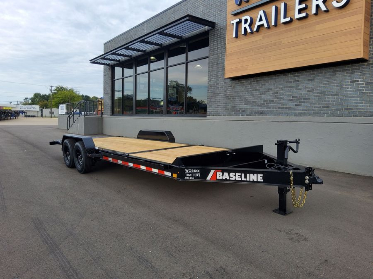 New 2025 Baseline HTL208 Equipment Trailer