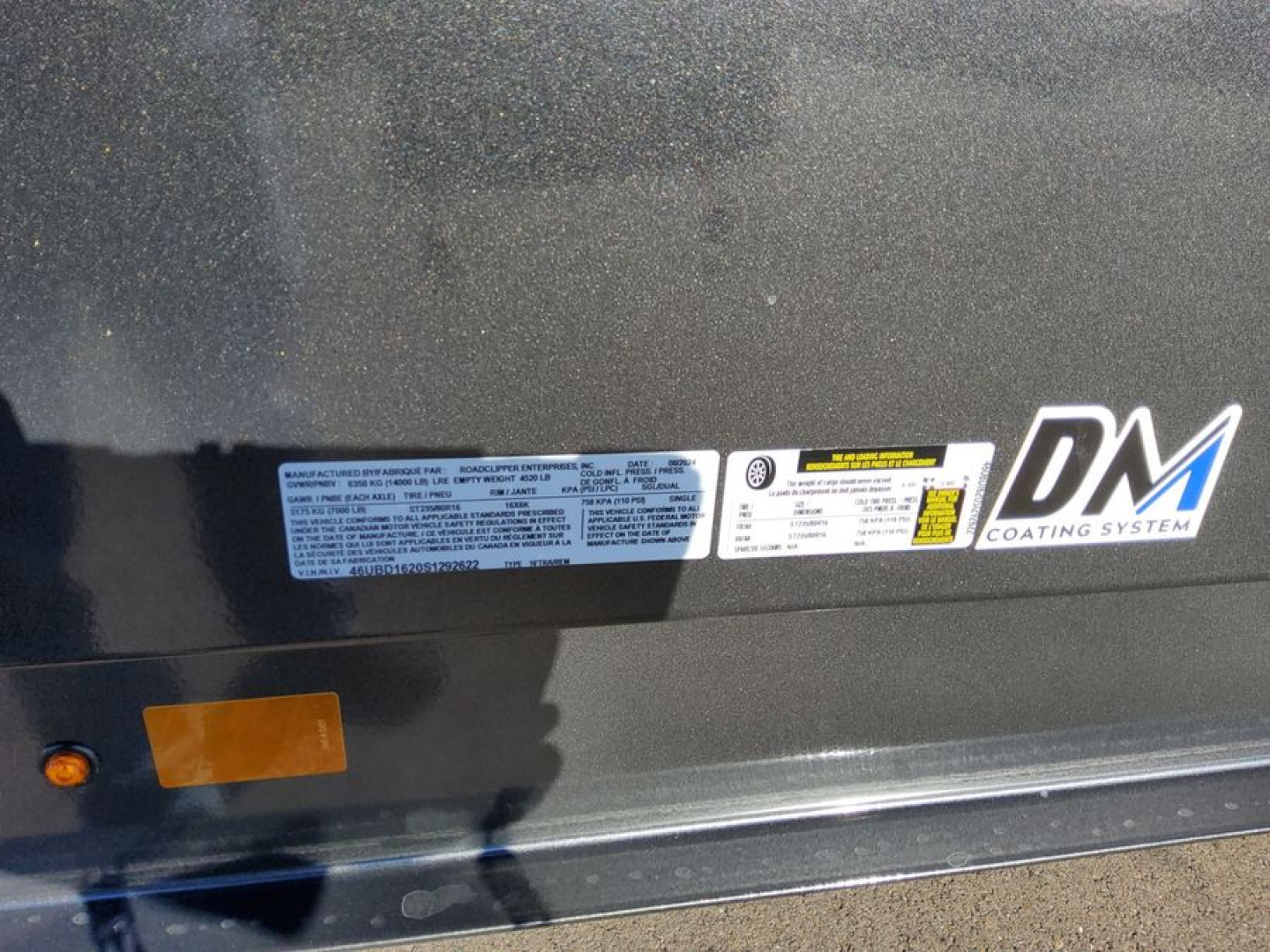 New 2025 Baseline HDU207 Dump Trailer