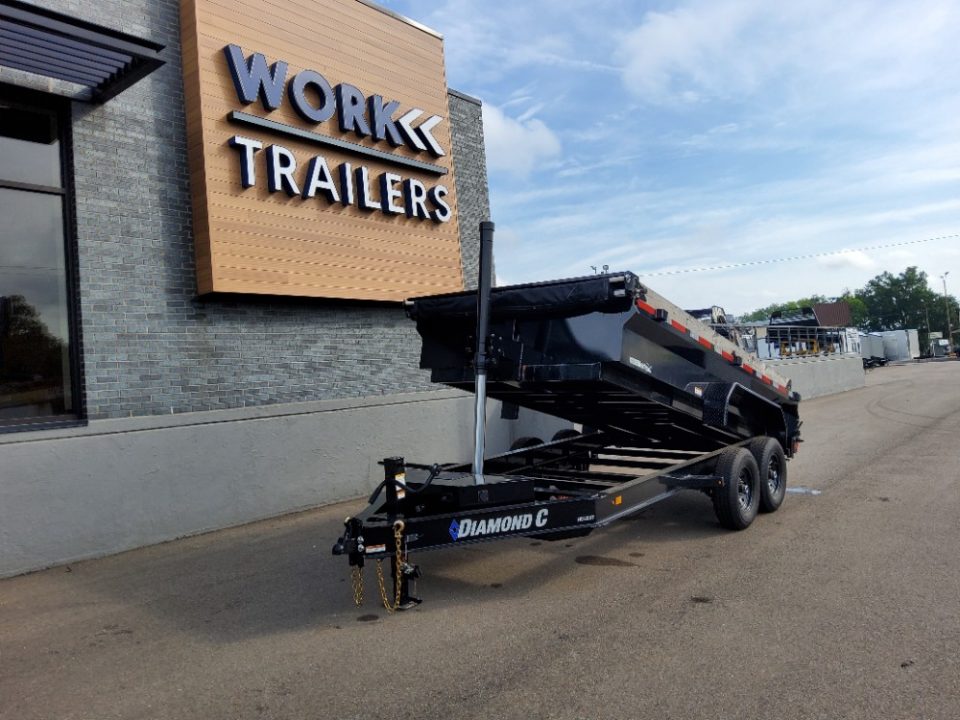 New 2025 Diamond C Trailers HDU207 Dump Trailer
