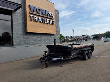 New 2025 Diamond C Trailers HDU207 Dump Trailer