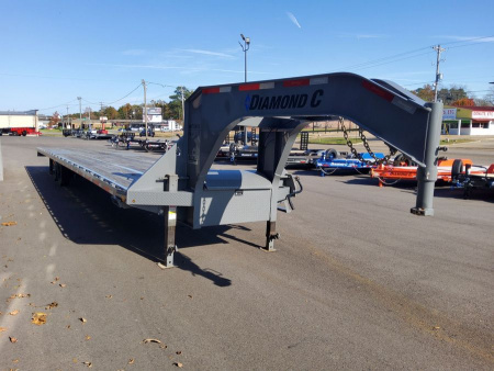 Used 2024 Diamond C Trailers FMAX212SD Flatbed Trailer