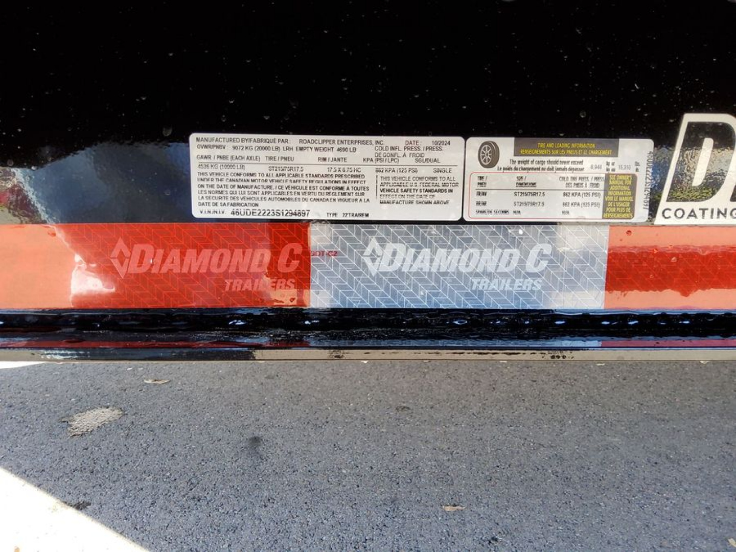 New 2025 Diamond C Trailers LPX210 Equipment Trailer