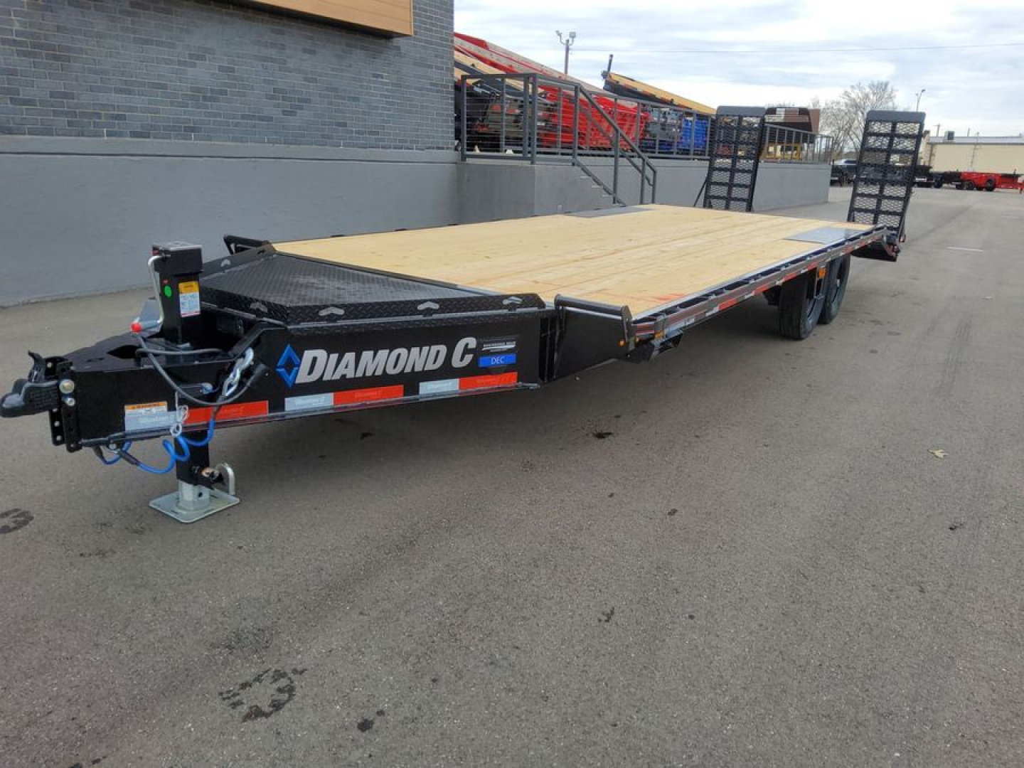 New 2025 Diamond C Trailers DEC207 Equipment Trailer