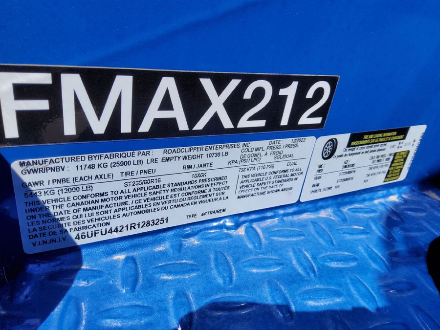 Used 2024 Diamond C Trailers FMAX212 Flatbed Trailer