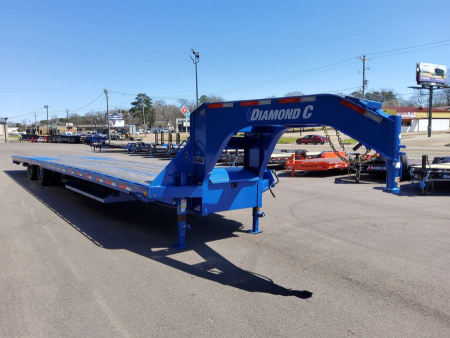 Used 2024 Diamond C Trailers FMAX212 Flatbed Trailer