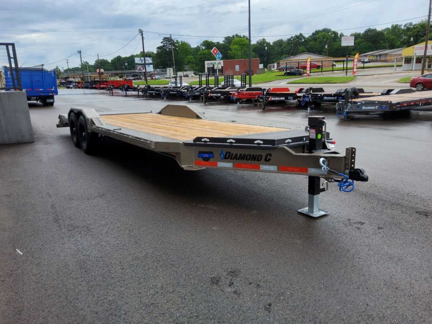 New 2025 Diamond C Trailers LPX207 Equipment Trailer