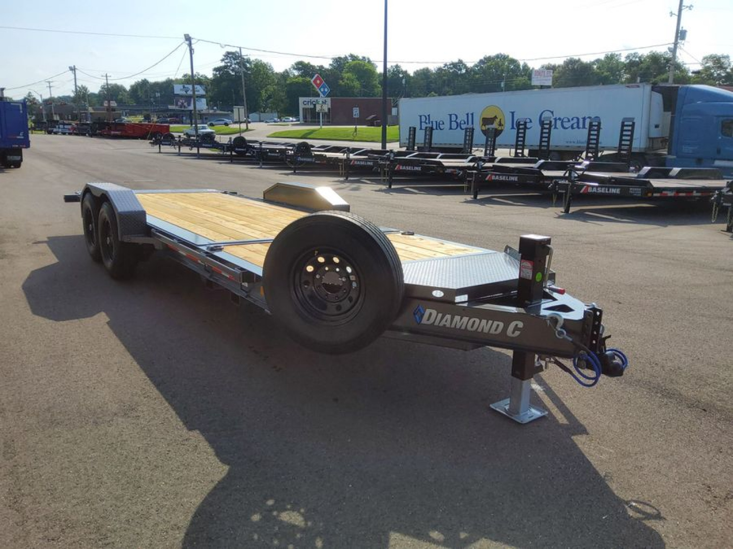 New 2025 Diamond C Trailers HDT207 - PACESETTER Tilt Trailer