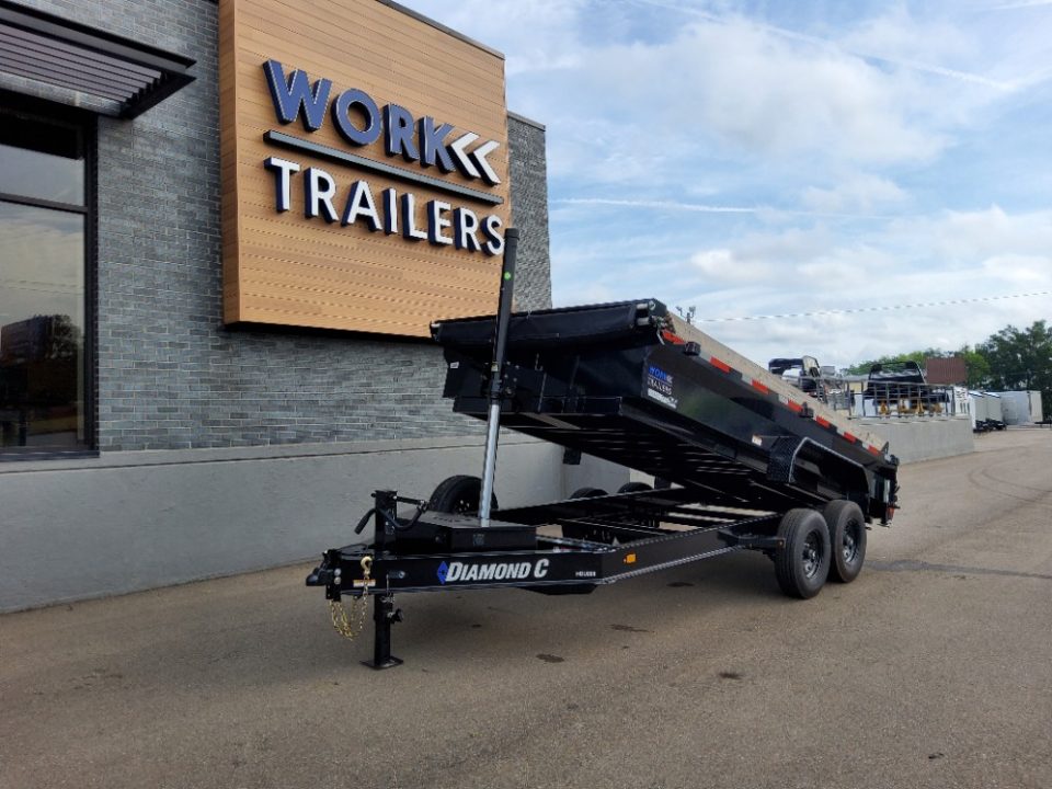 New 2025 Diamond C Trailers HDU208 Dump Trailer