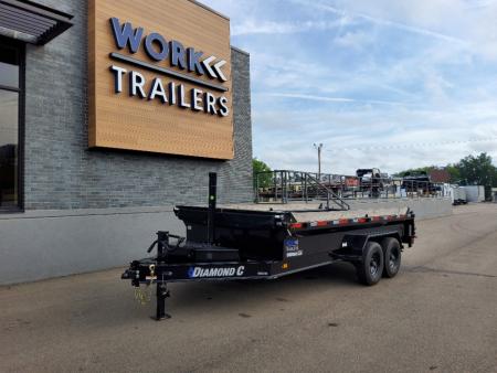 New 2025 Diamond C Trailers HDU208 Dump Trailer