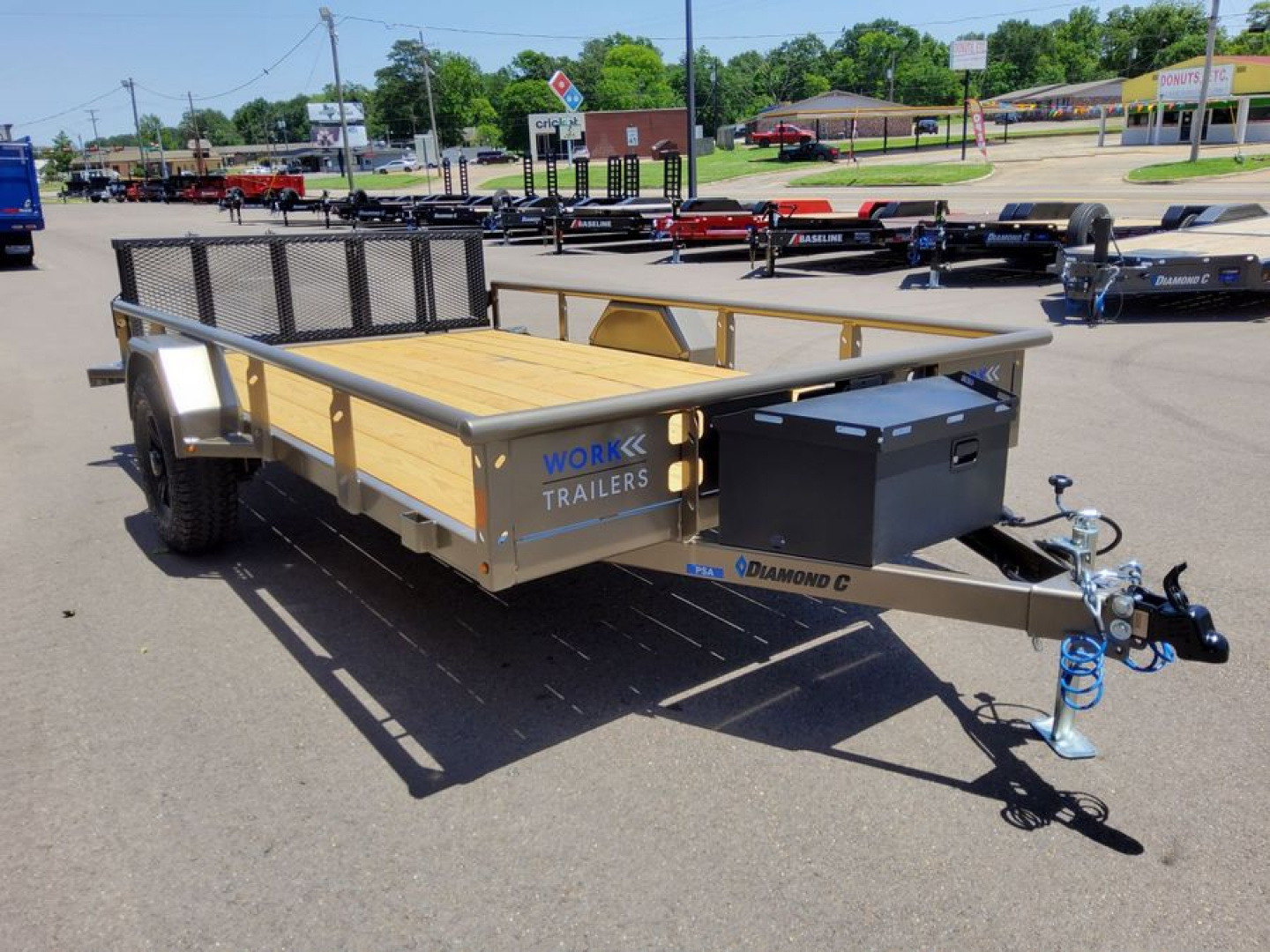 New 2025 Diamond C Trailers PSA106-V Utility Trailer