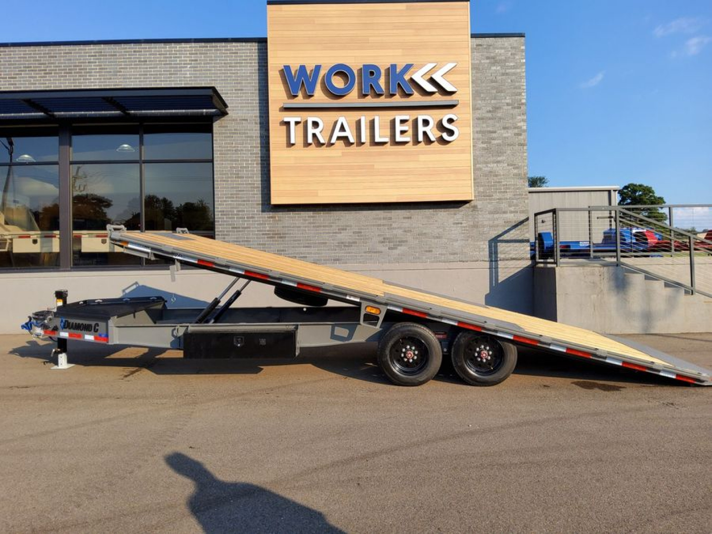 New 2026 Diamond C Trailers DET208 Tilt Trailer