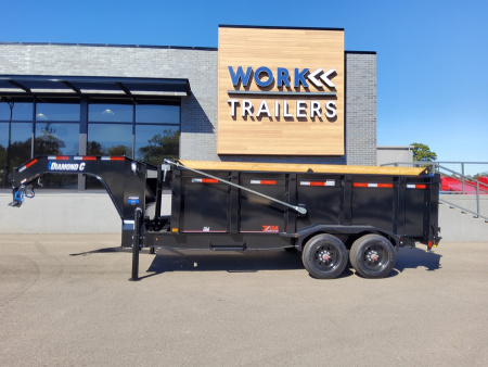 New 2026 Diamond C Trailers LPT210-GN Dump Trailer