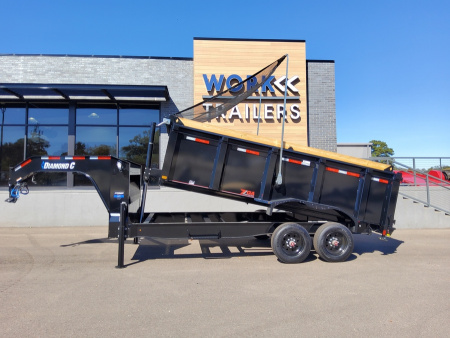 New 2026 Diamond C Trailers LPT210-GN Dump Trailer