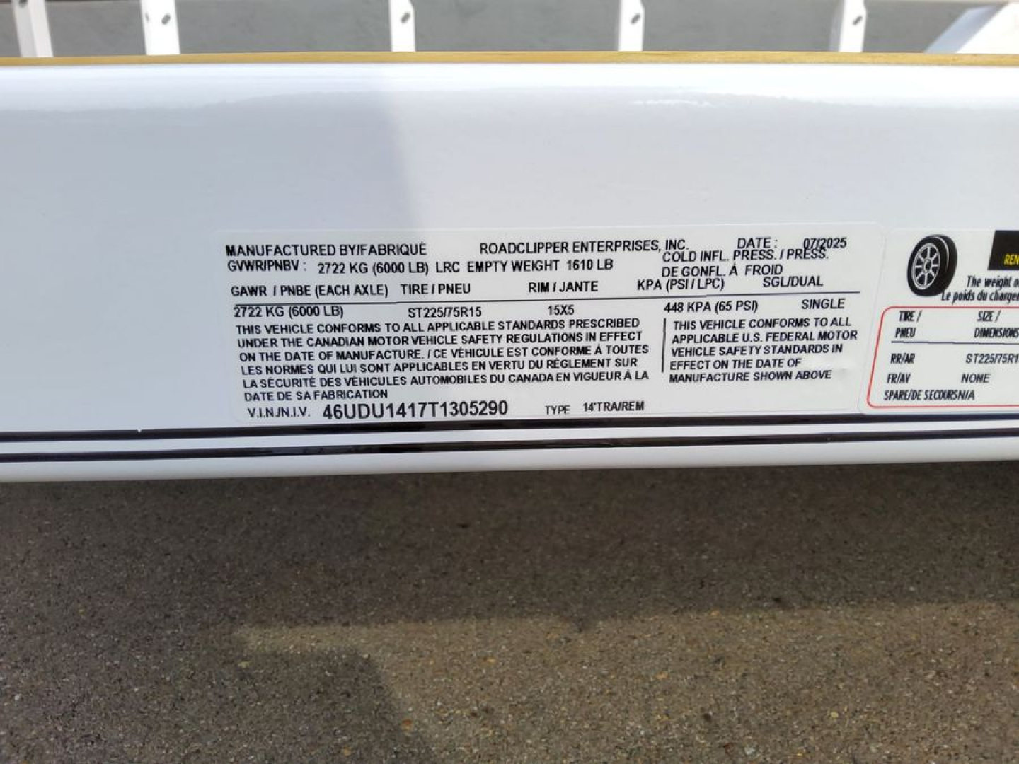 New 2026 Diamond C Trailers PSA106 Utility Trailer