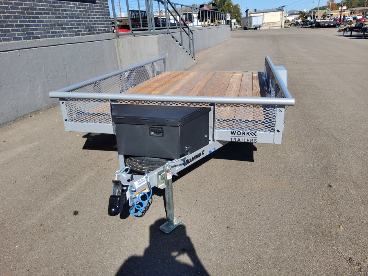New 2026 Diamond C Trailers PSA135 Utility Trailer