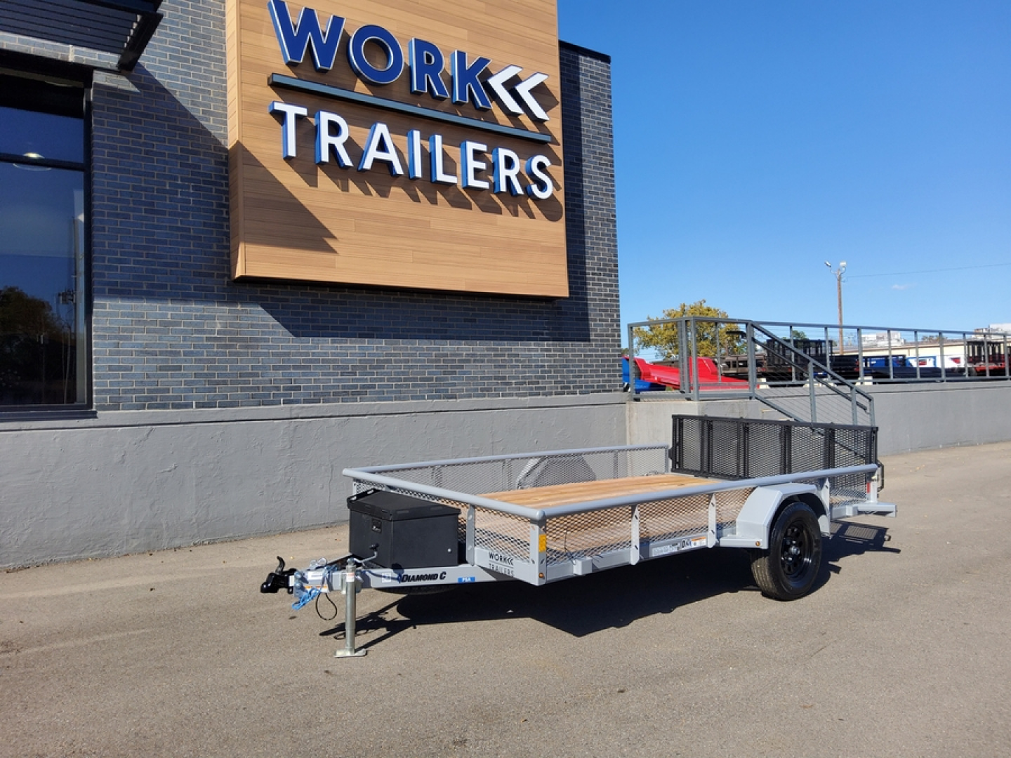 New 2026 Diamond C Trailers PSA135 Utility Trailer