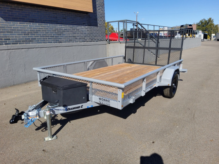 New 2026 Diamond C Trailers PSA135 Utility Trailer