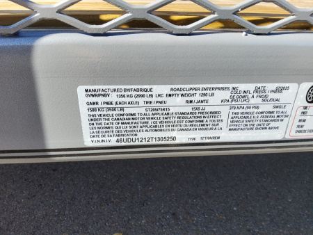 New 2026 Diamond C Trailers PSA135 Utility Trailer