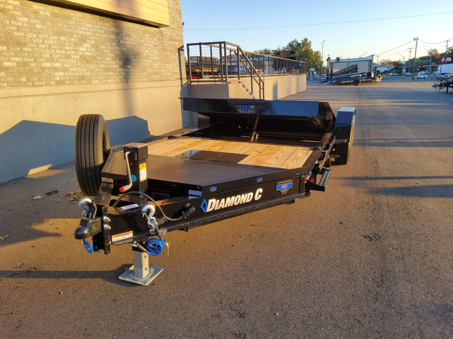 New 2026 Diamond C Trailers HDT207 - PACESETTER Tilt Trailer