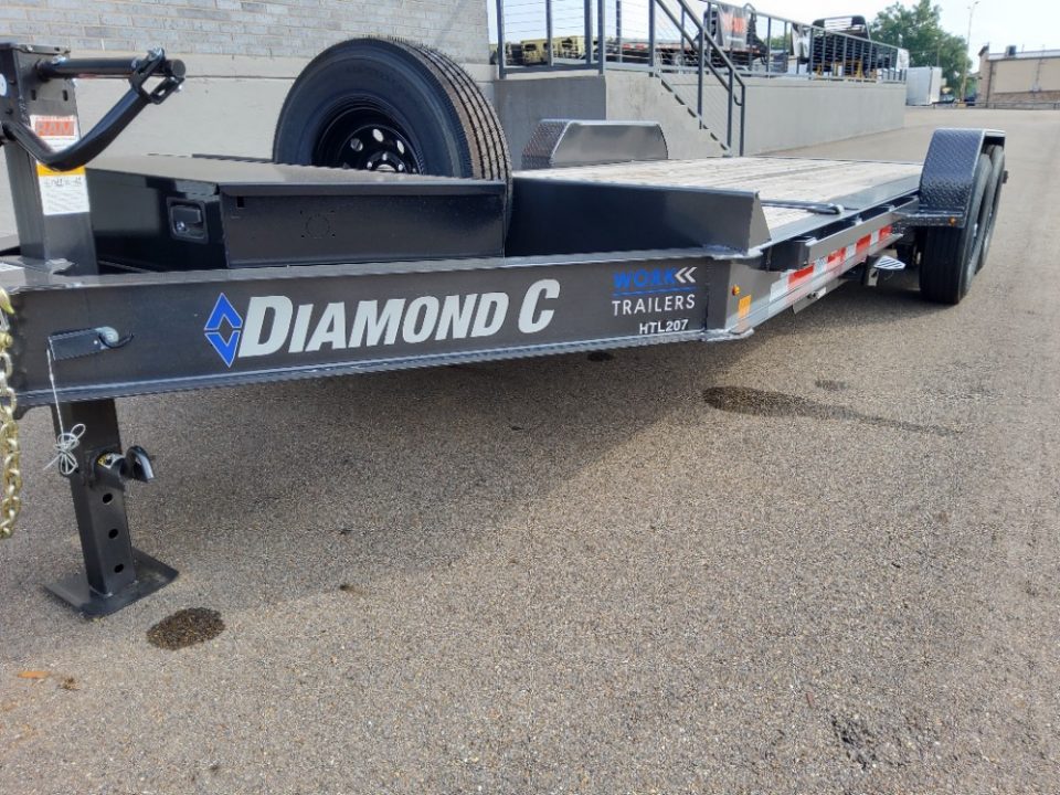 New 2026 Diamond C Trailers HTL207 Tilt Trailer