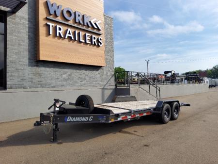New 2026 Diamond C Trailers HTL207 Tilt Trailer