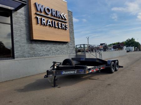 New 2026 Diamond C Trailers HTL207 Tilt Trailer