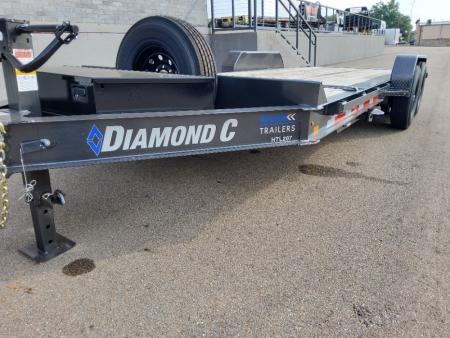 New 2026 Diamond C Trailers HTL207 Tilt Trailer