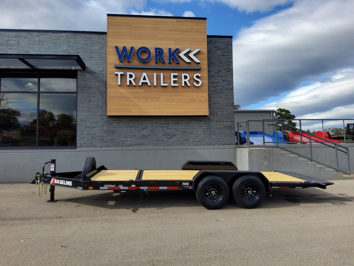 New 2026 Baseline HTL207 Tilt Trailer