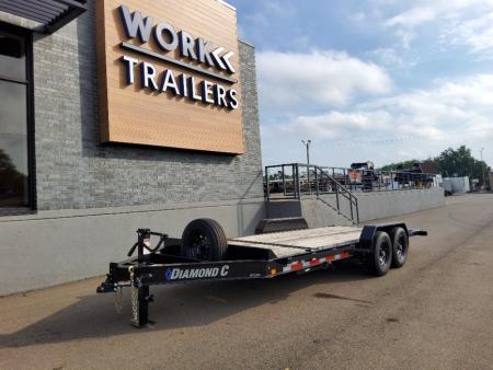 New 2026 Diamond C Trailers HTL207 Tilt Trailer
