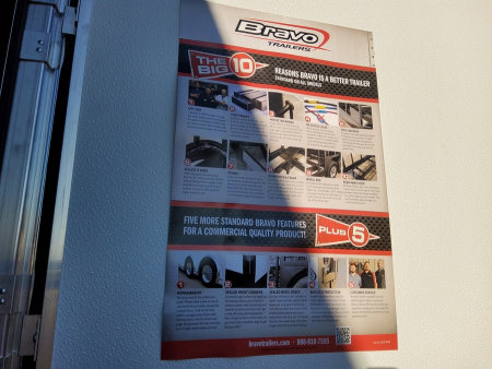 New 2026 Bravo Trailers SC716TA3 Cargo / Enclosed Trailer