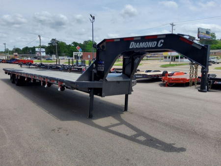Used 2024 Diamond C Trailers FMAX212 Flatbed Trailer