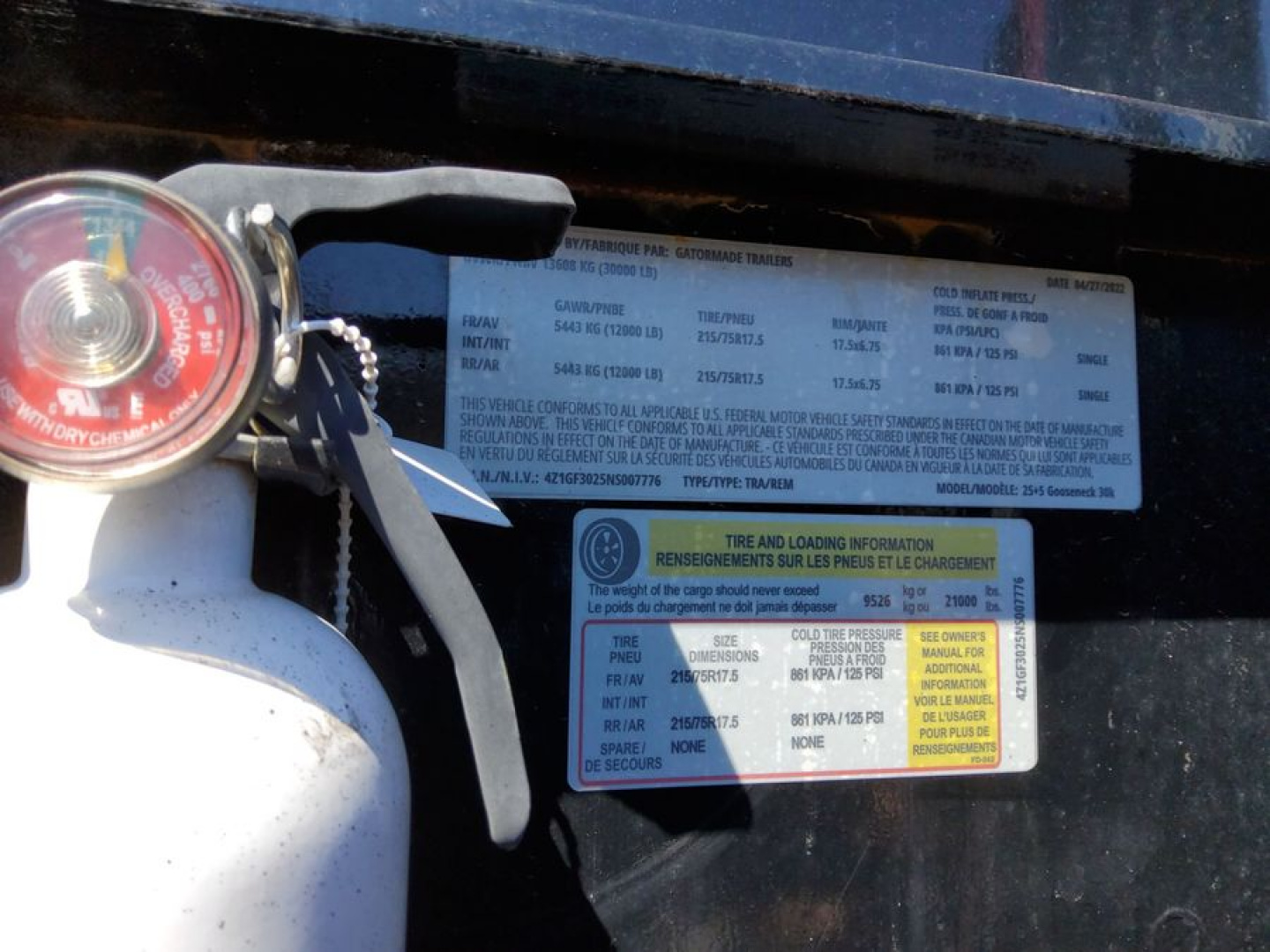 Used 2022 Gatormade Trailers Gatormade Flatbed Trailer