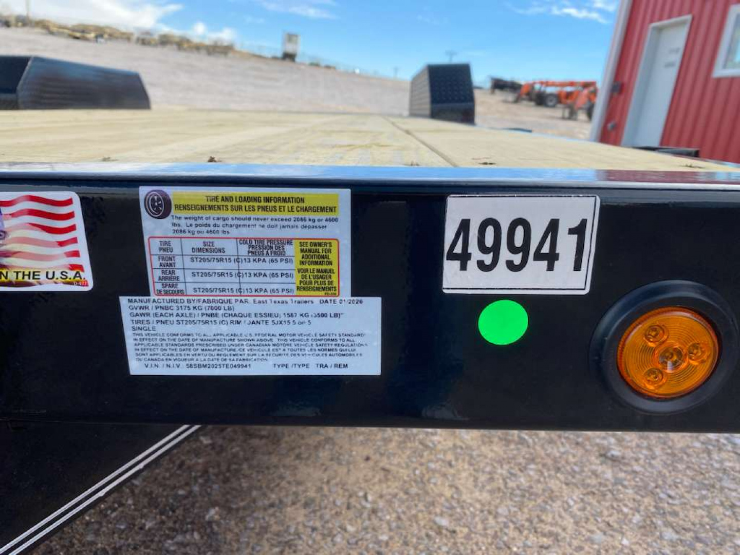 New 2026 East Texas Trailers 83X20 CAR HAULER 7K Car Hauler