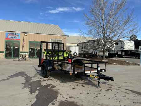 New 2026 Big Tex Trailers 30SA-10R1A-4PBK Utility Trailer