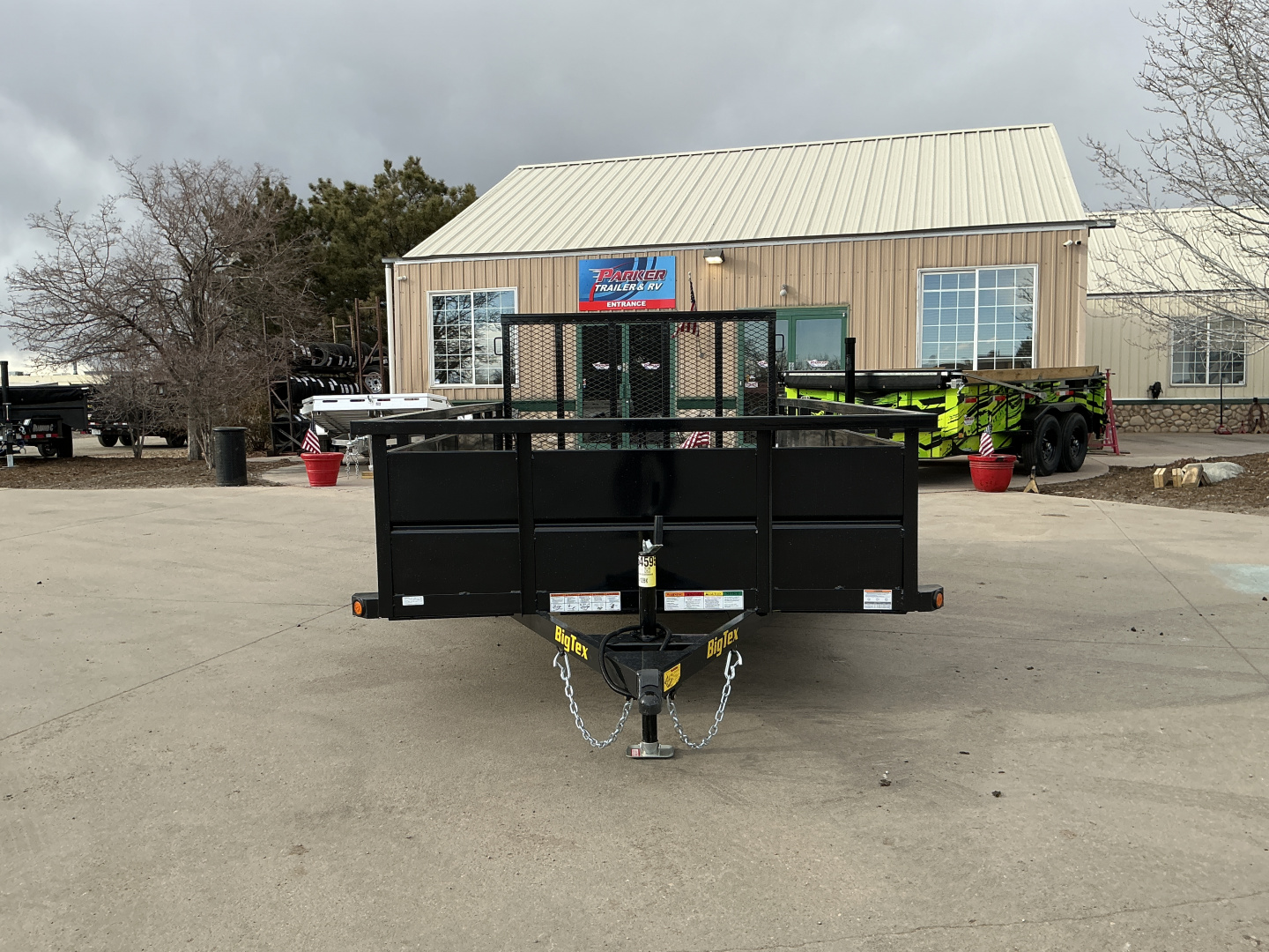 New Best Little High-Side 2026 Big Tex 35SV Utility Trailer