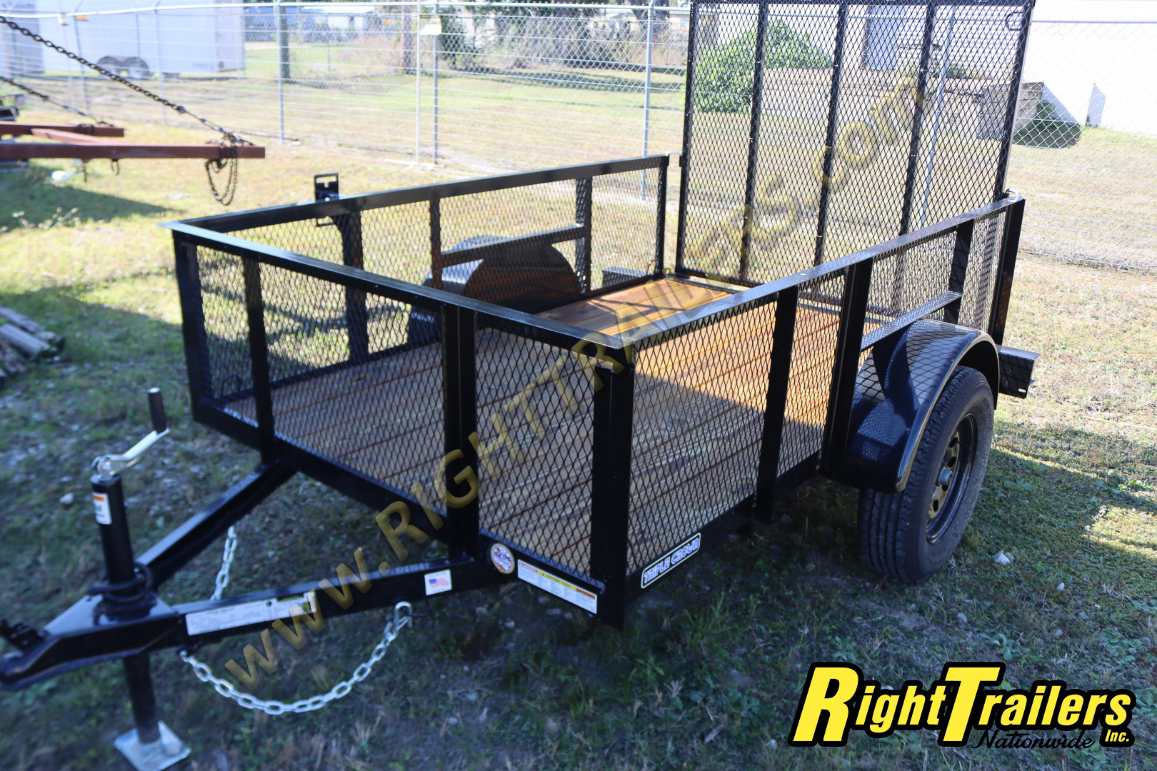 New 2026 5X8 Triple Crown Utility Trailer