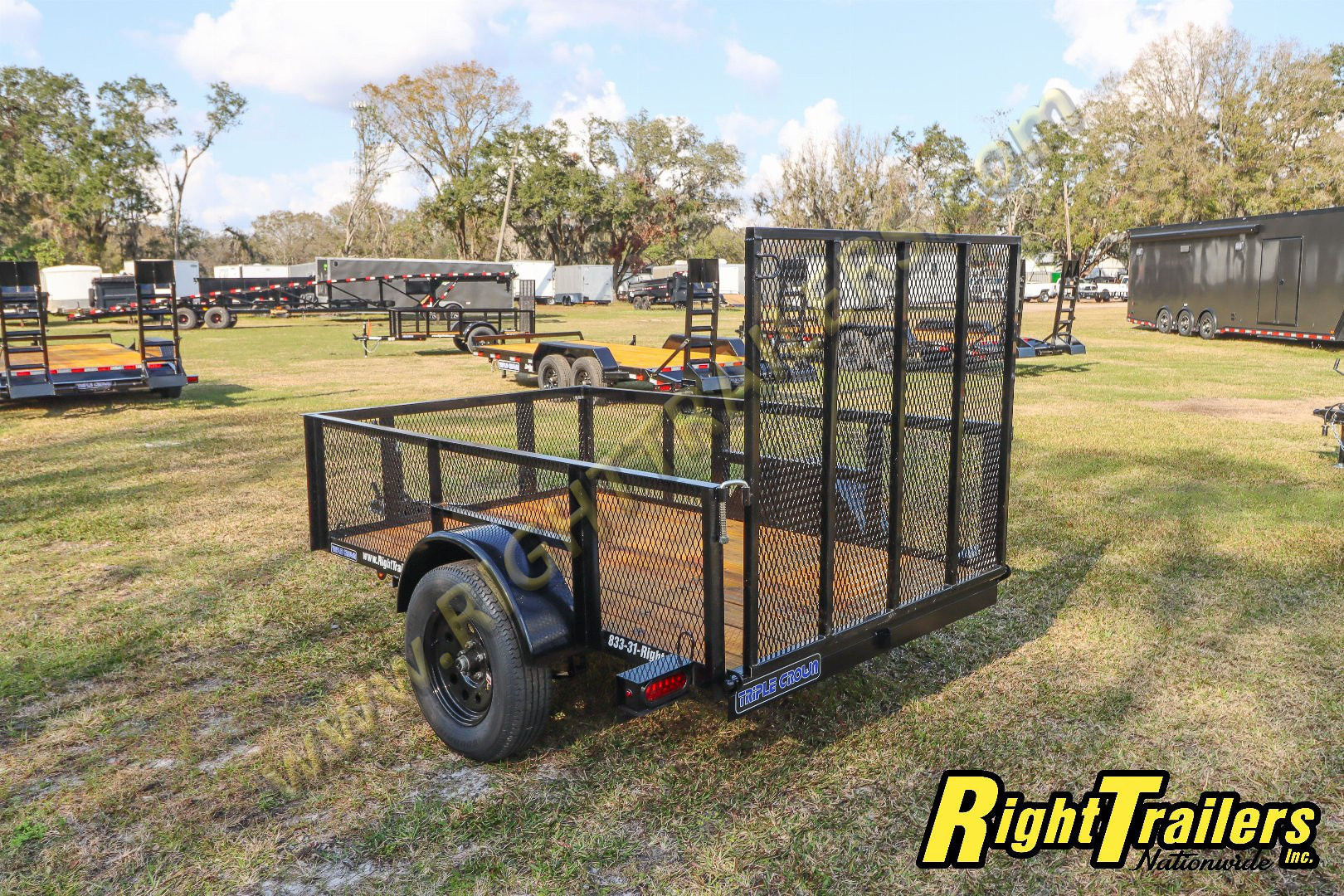 New 2026 5X8 Triple Crown Utility Trailer