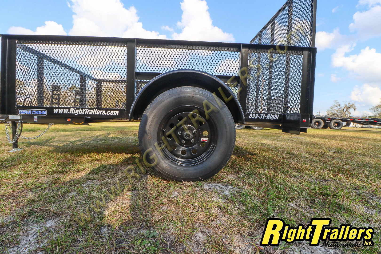 New 2026 5X8 Triple Crown Utility Trailer