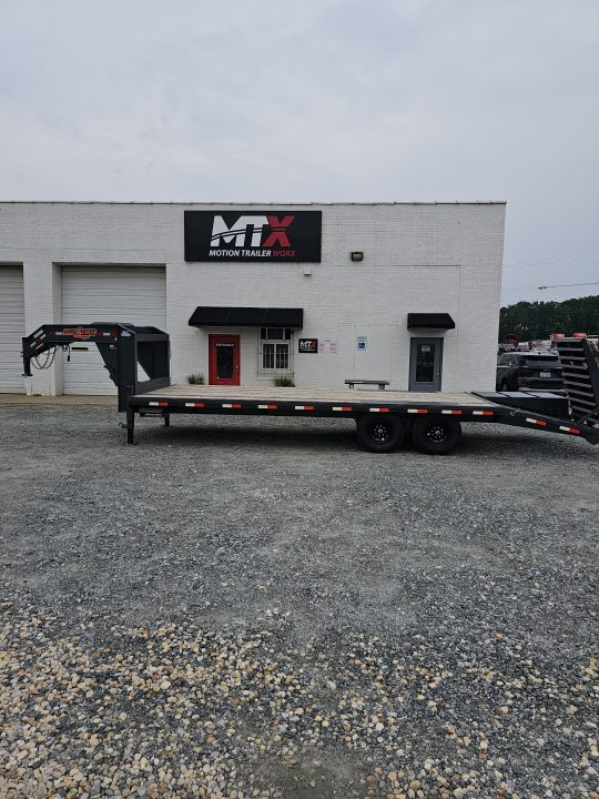 New 2026 Down to Earth 15.5K 25' GOOSENECK W/ DOVE AND FULL WIDTH RAMPS