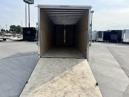 New 2026 Bighorn R&M 7x20+2’V 7K SUPERIOR QUALITY Contractor Model Rear Ramp Enclosed Cargo Trailer