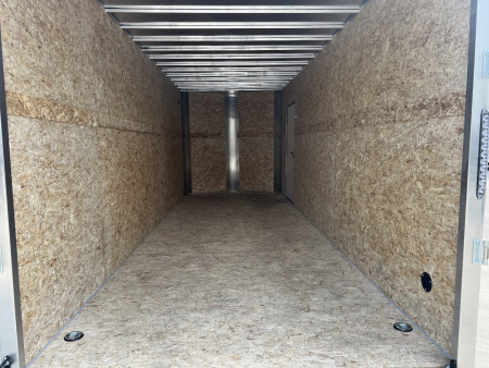 New 2026 Bighorn R&M 7x20+2’V 7K SUPERIOR QUALITY Contractor Model Rear Ramp Enclosed Cargo Trailer