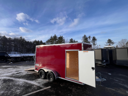 New 2026 High Country 7x14 + 18" V-Nose/ XLT Aluminum trailer / 7'interior -7000GVW