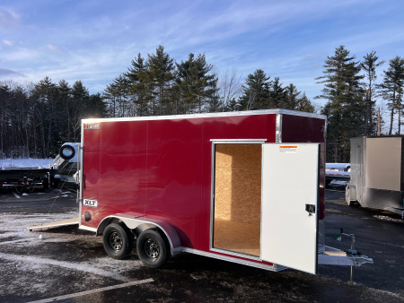 New 2026 High Country 7x14 + 18  V-Nose/ XLT Aluminum trailer / 7'interior -7000GVW